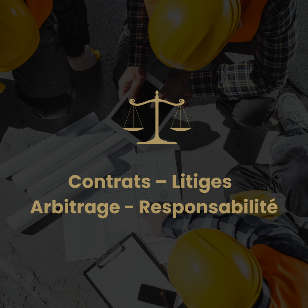 Droit de la Construction - Sandrine Zalcman Avocat - Contrats – Litiges – Arbitrage - Responsabilite