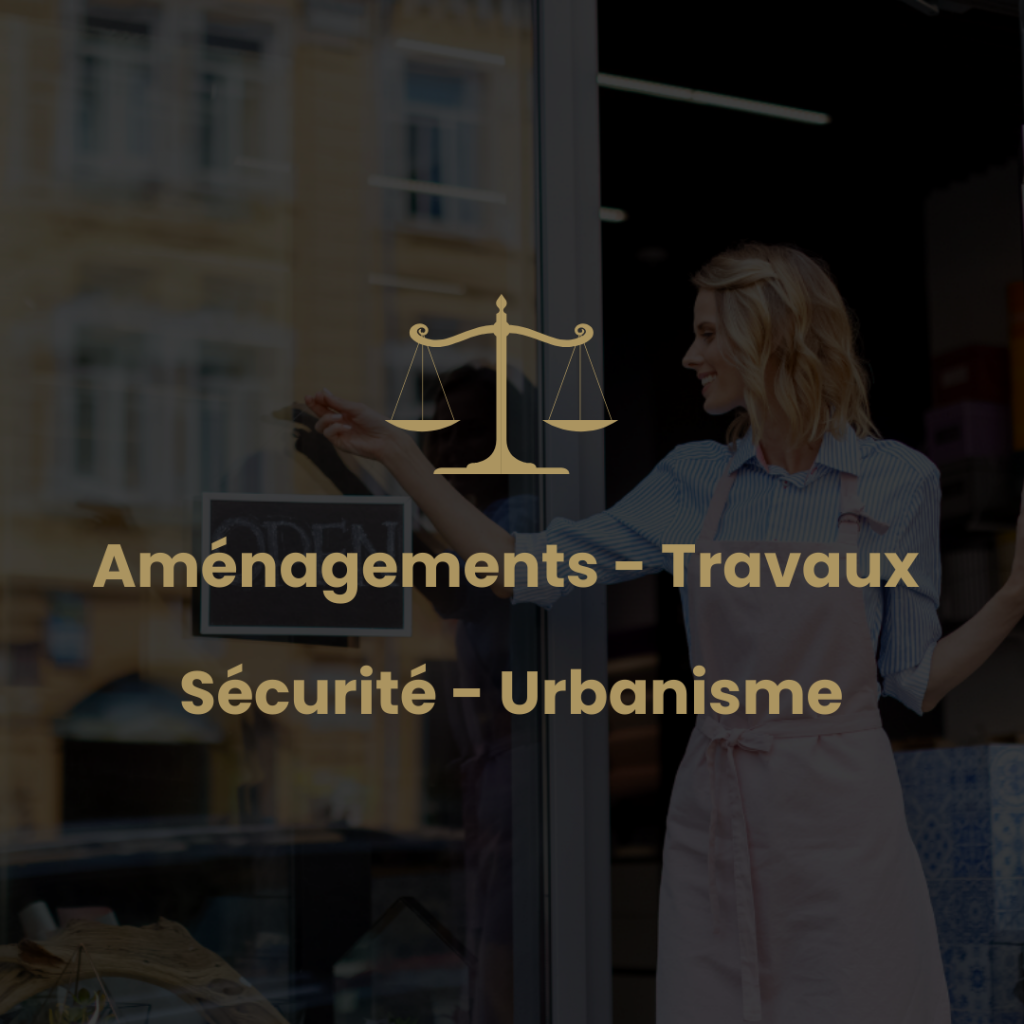 Sandrine Zalcman Avocats Bail Commercial - Travaux - securite - urbanisme